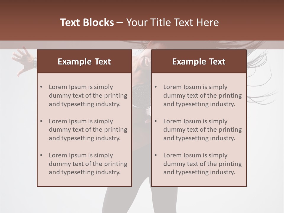 Stockings Woman Girl PowerPoint Template