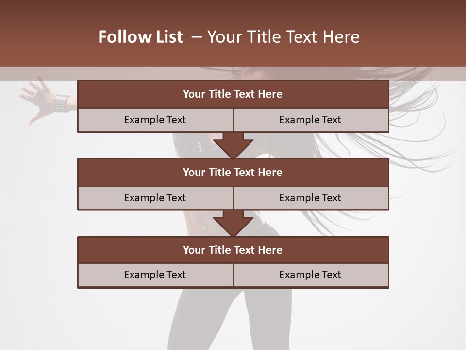 Stockings Woman Girl PowerPoint Template