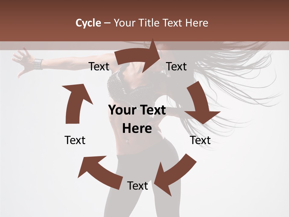 Stockings Woman Girl PowerPoint Template