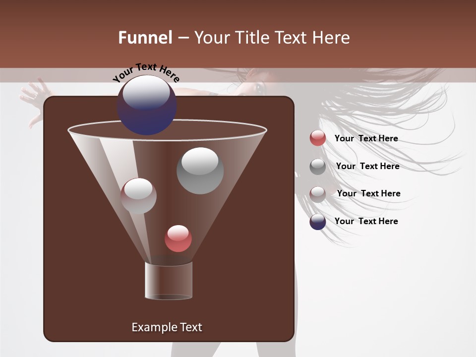 Stockings Woman Girl PowerPoint Template