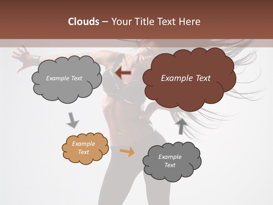 Stockings Woman Girl PowerPoint Template