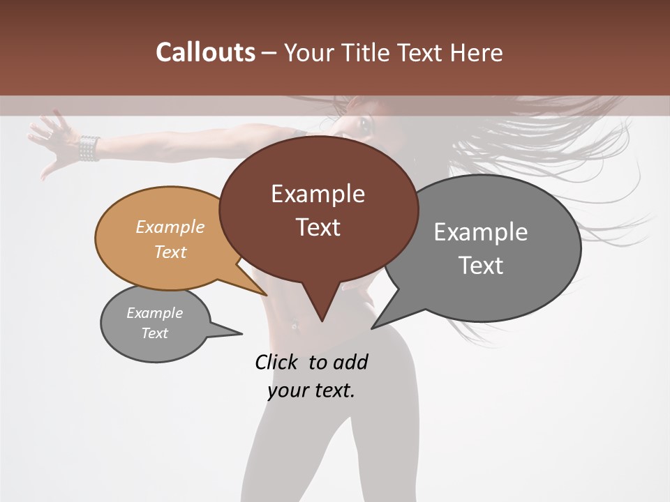 Stockings Woman Girl PowerPoint Template