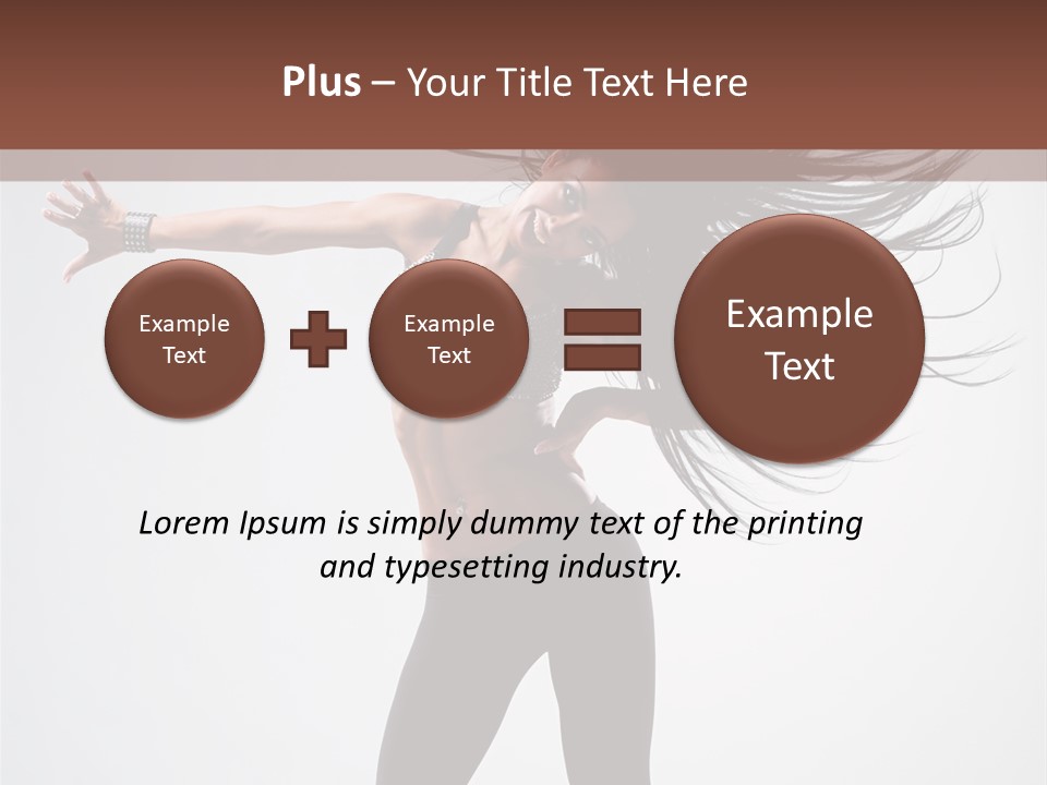 Stockings Woman Girl PowerPoint Template