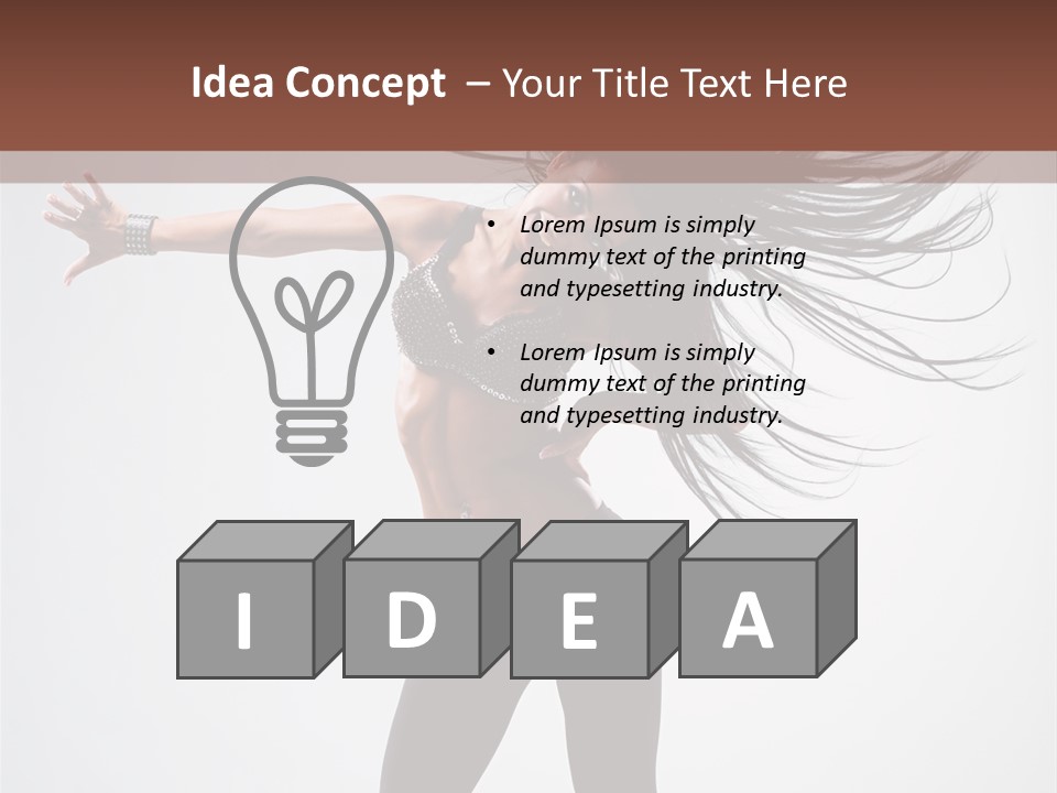 Stockings Woman Girl PowerPoint Template