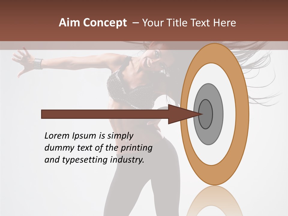 Stockings Woman Girl PowerPoint Template