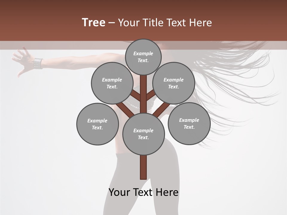 Stockings Woman Girl PowerPoint Template