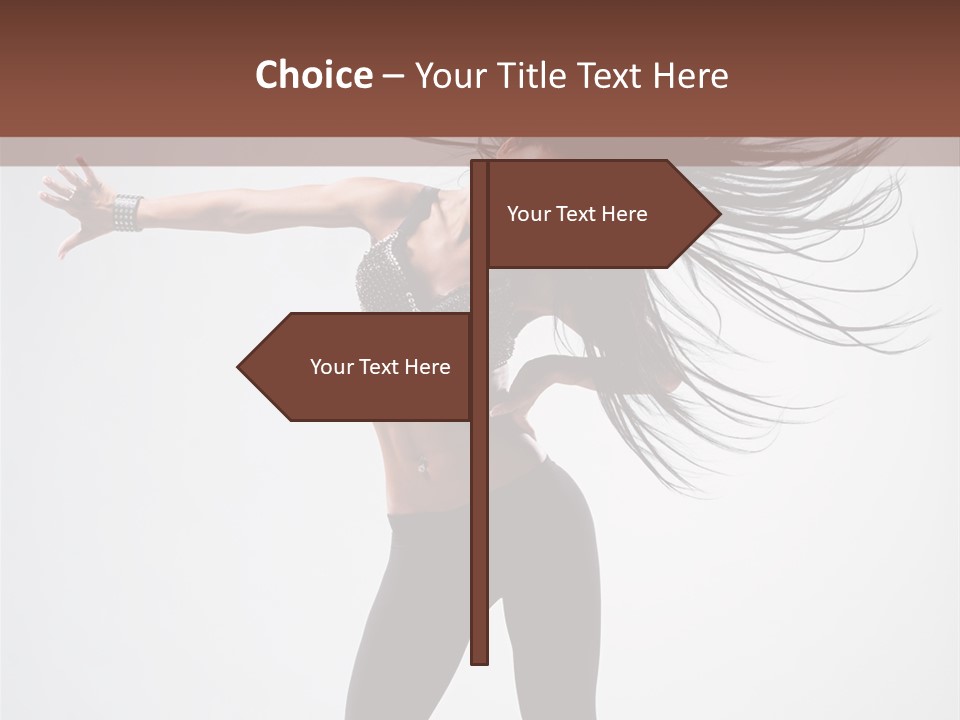 Stockings Woman Girl PowerPoint Template