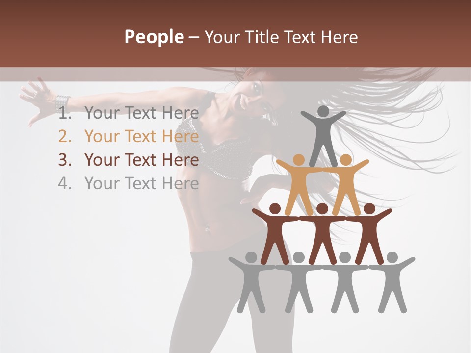 Stockings Woman Girl PowerPoint Template