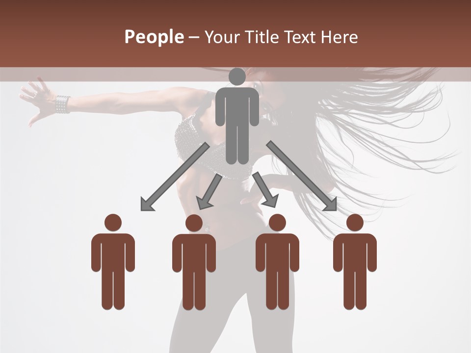 Stockings Woman Girl PowerPoint Template