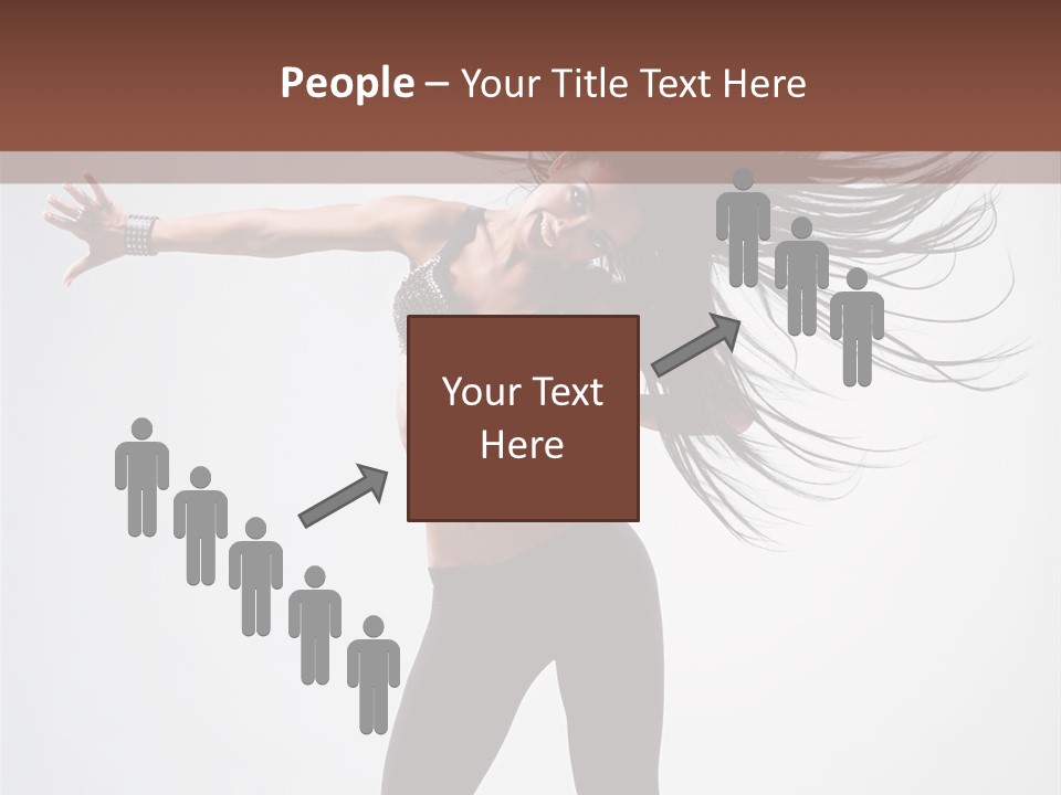 Stockings Woman Girl PowerPoint Template