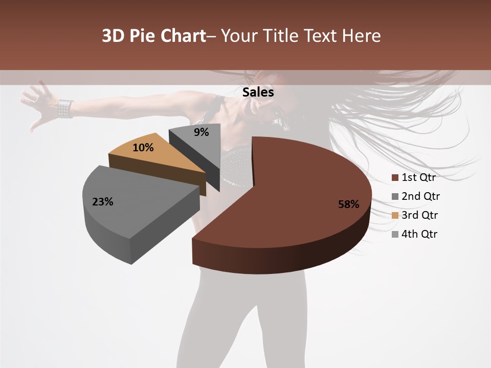 Stockings Woman Girl PowerPoint Template