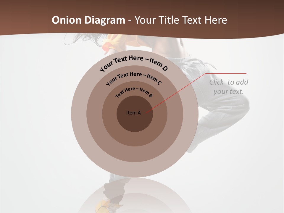 Gymnastic Flexibility Performer PowerPoint Template