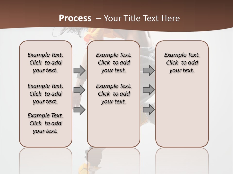 Gymnastic Flexibility Performer PowerPoint Template
