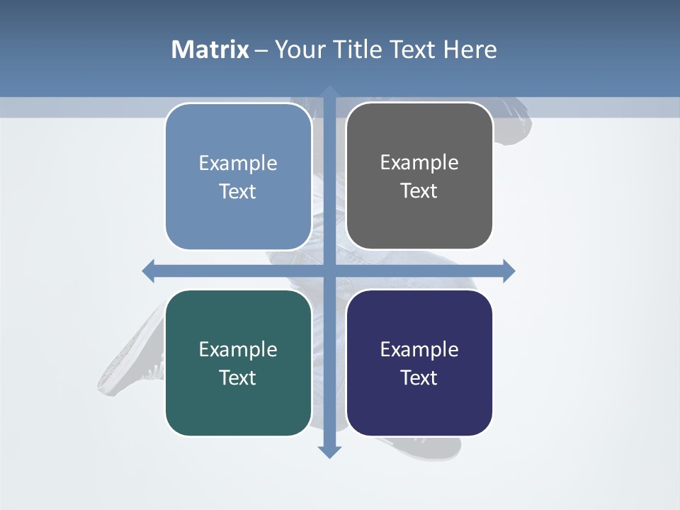 Gymnastic Mid Air Fashion PowerPoint Template