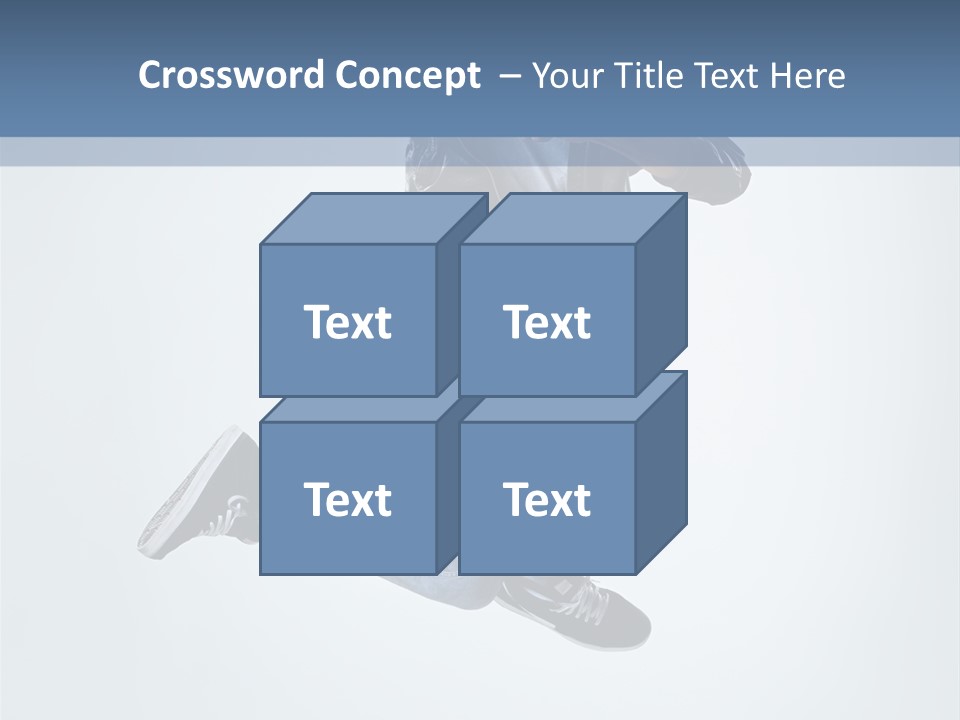 Gymnastic Mid Air Fashion PowerPoint Template