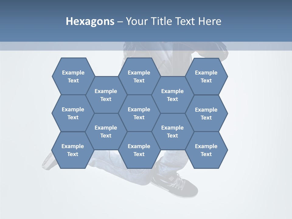 Gymnastic Mid Air Fashion PowerPoint Template