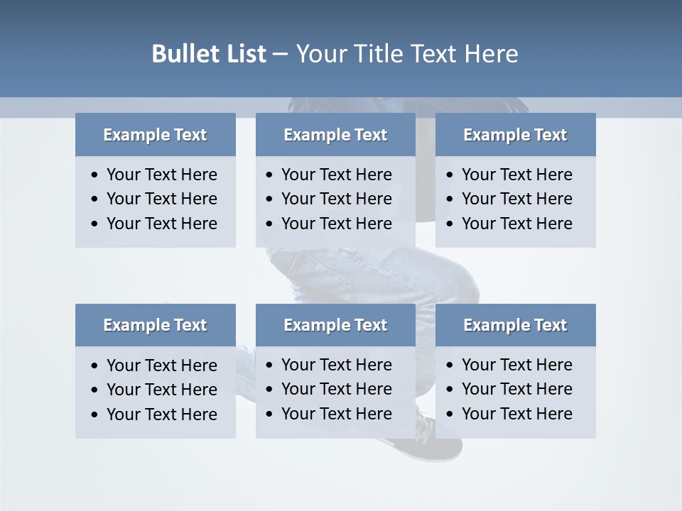 Gymnastic Mid Air Fashion PowerPoint Template