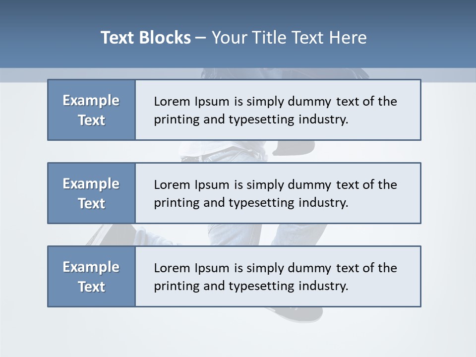 Gymnastic Mid Air Fashion PowerPoint Template