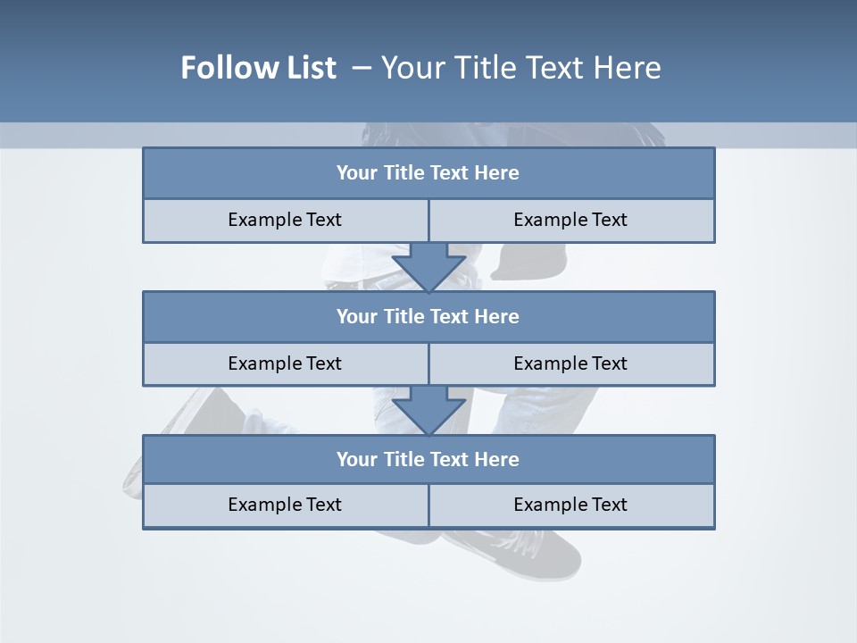 Gymnastic Mid Air Fashion PowerPoint Template