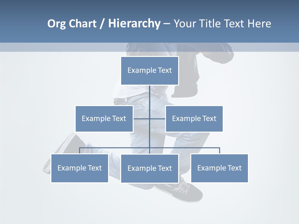 Gymnastic Mid Air Fashion PowerPoint Template