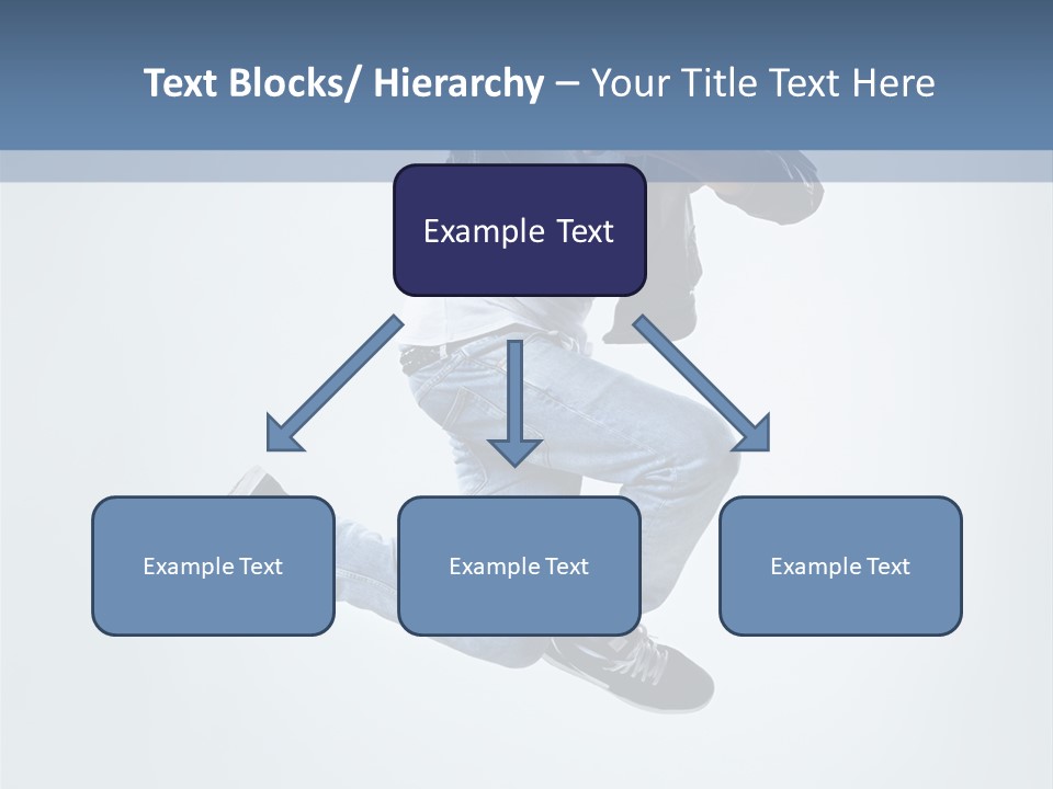 Gymnastic Mid Air Fashion PowerPoint Template