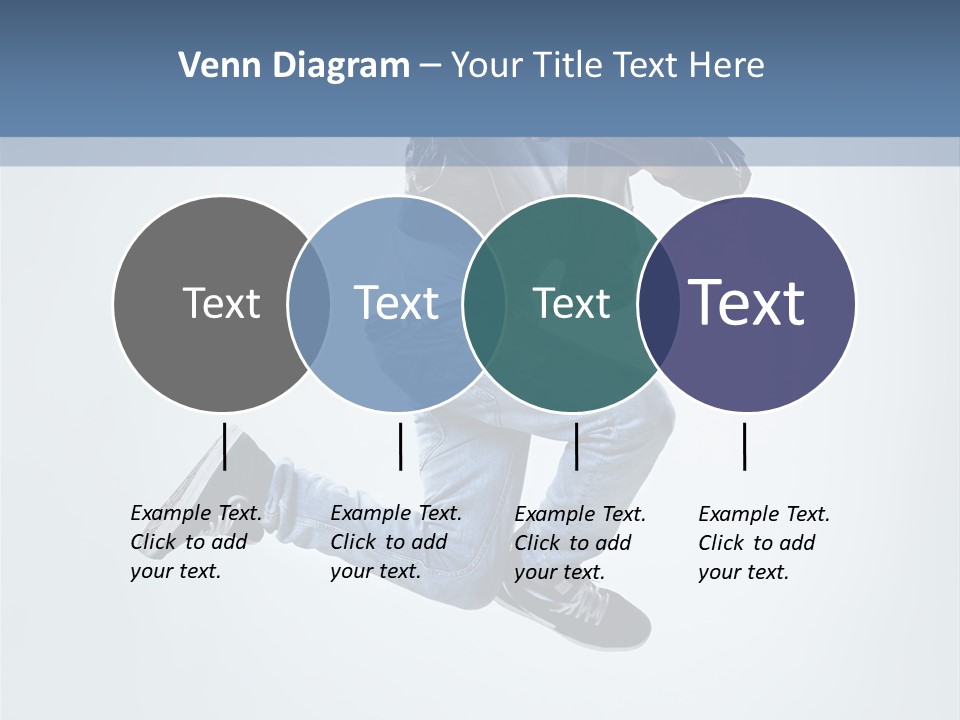 Gymnastic Mid Air Fashion PowerPoint Template