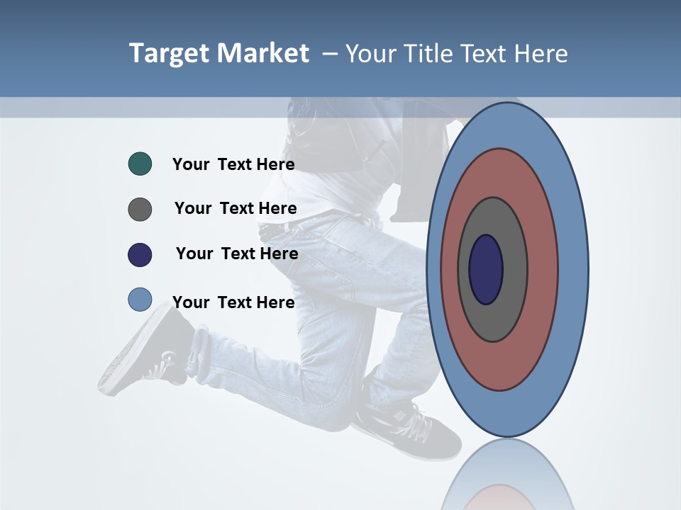 Gymnastic Mid Air Fashion PowerPoint Template