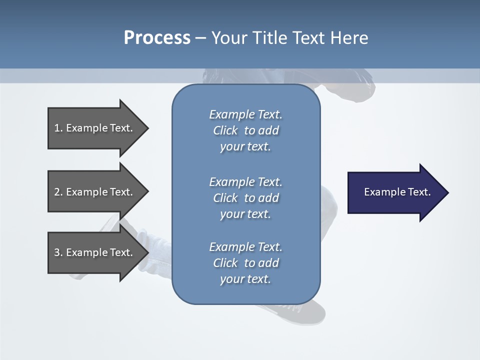 Gymnastic Mid Air Fashion PowerPoint Template