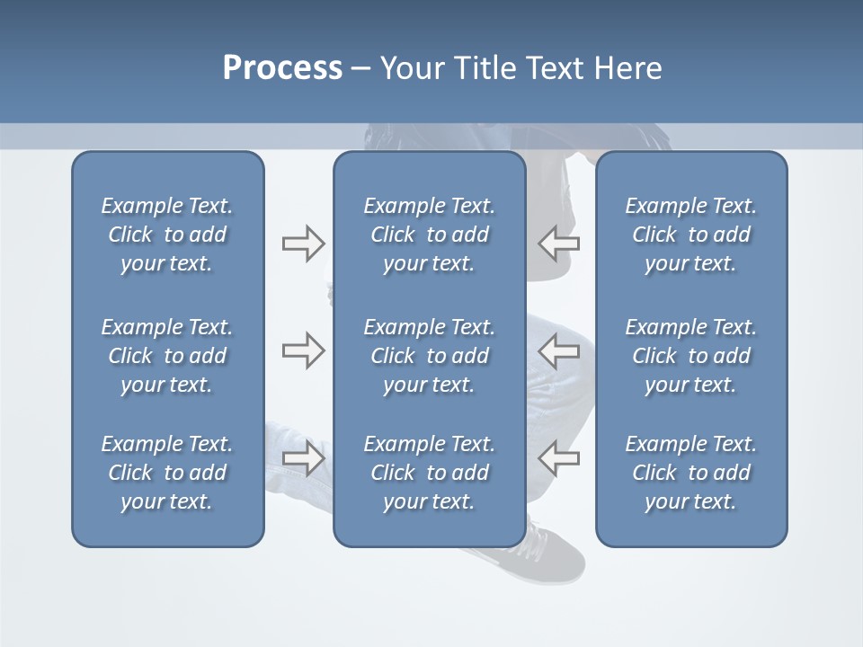Gymnastic Mid Air Fashion PowerPoint Template