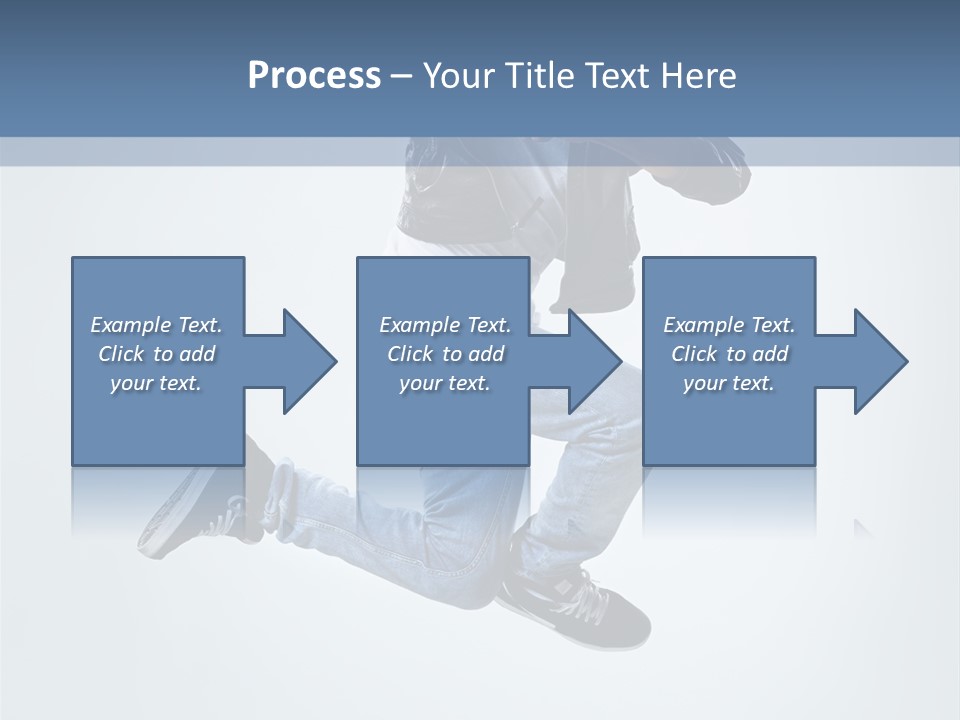 Gymnastic Mid Air Fashion PowerPoint Template