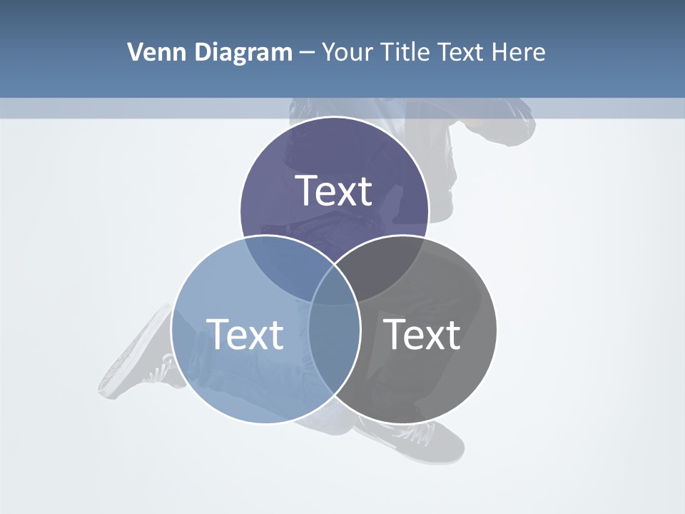 Gymnastic Mid Air Fashion PowerPoint Template