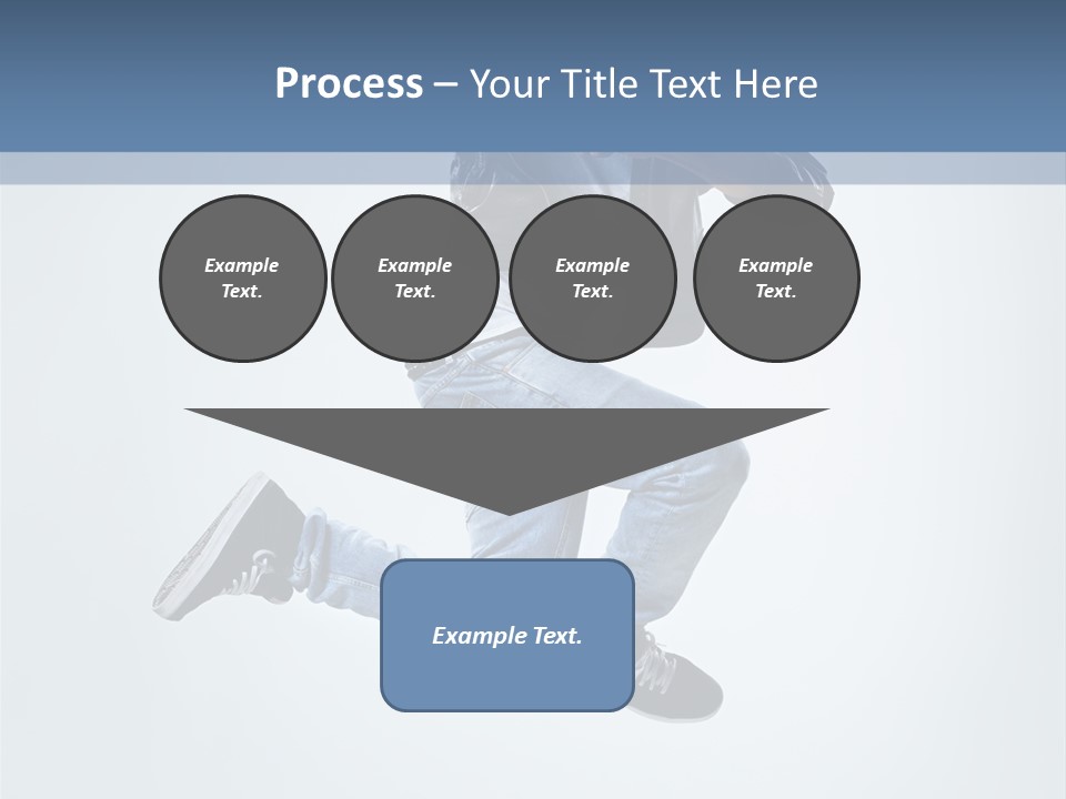 Gymnastic Mid Air Fashion PowerPoint Template