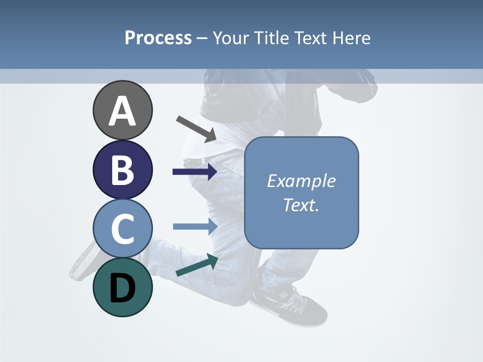 Gymnastic Mid Air Fashion PowerPoint Template