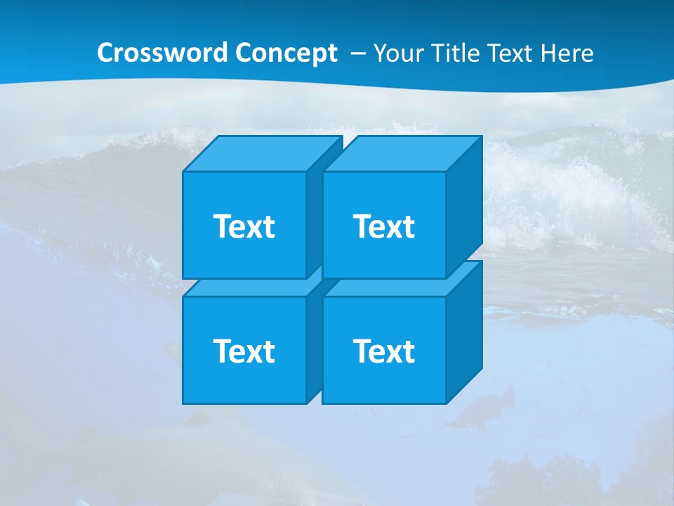 Sport Predator Surfing PowerPoint Template