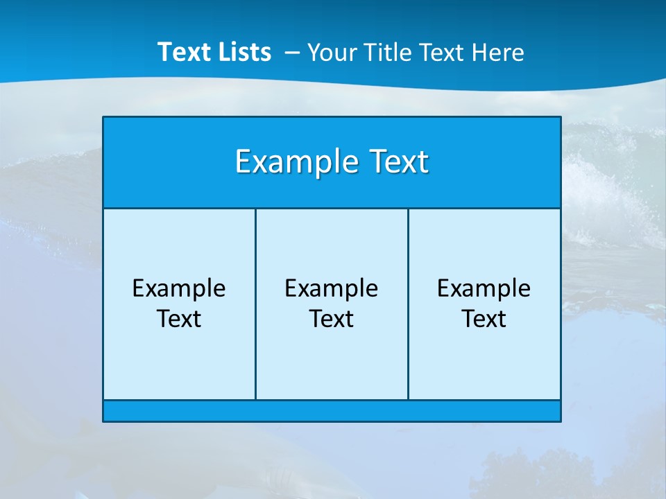 Sport Predator Surfing PowerPoint Template