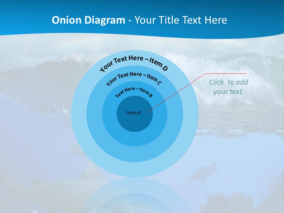 Sport Predator Surfing PowerPoint Template