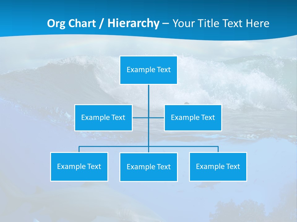 Sport Predator Surfing PowerPoint Template