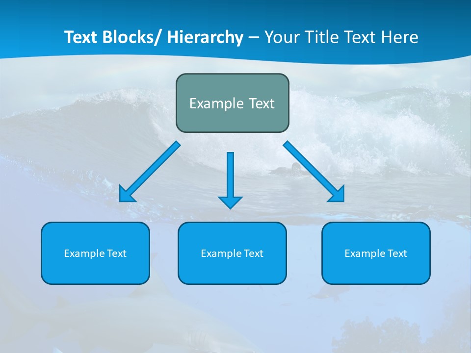 Sport Predator Surfing PowerPoint Template