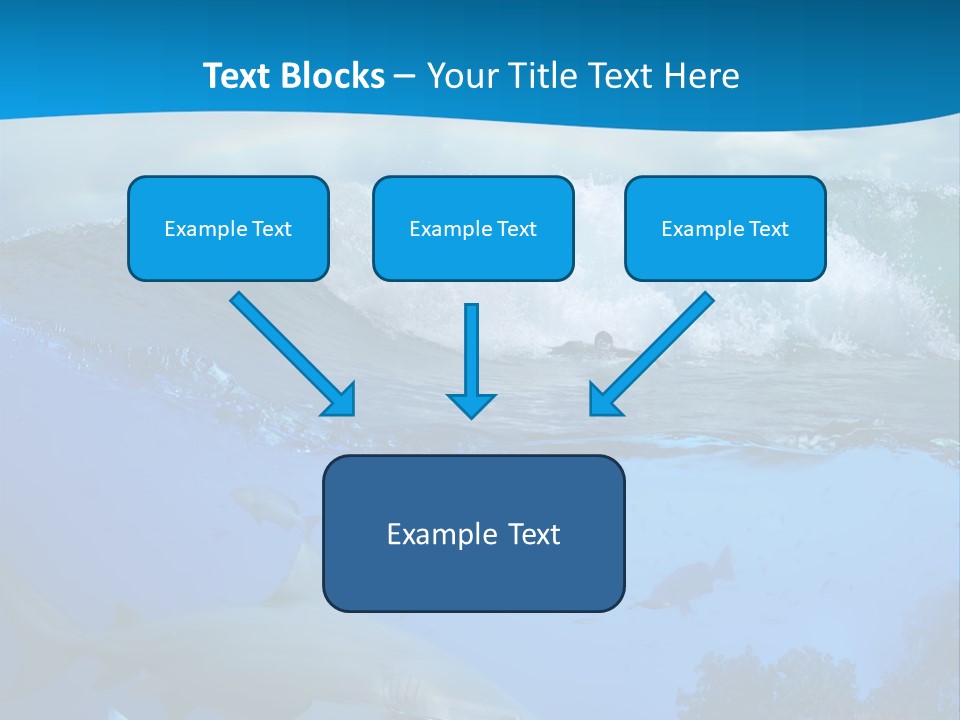 Sport Predator Surfing PowerPoint Template