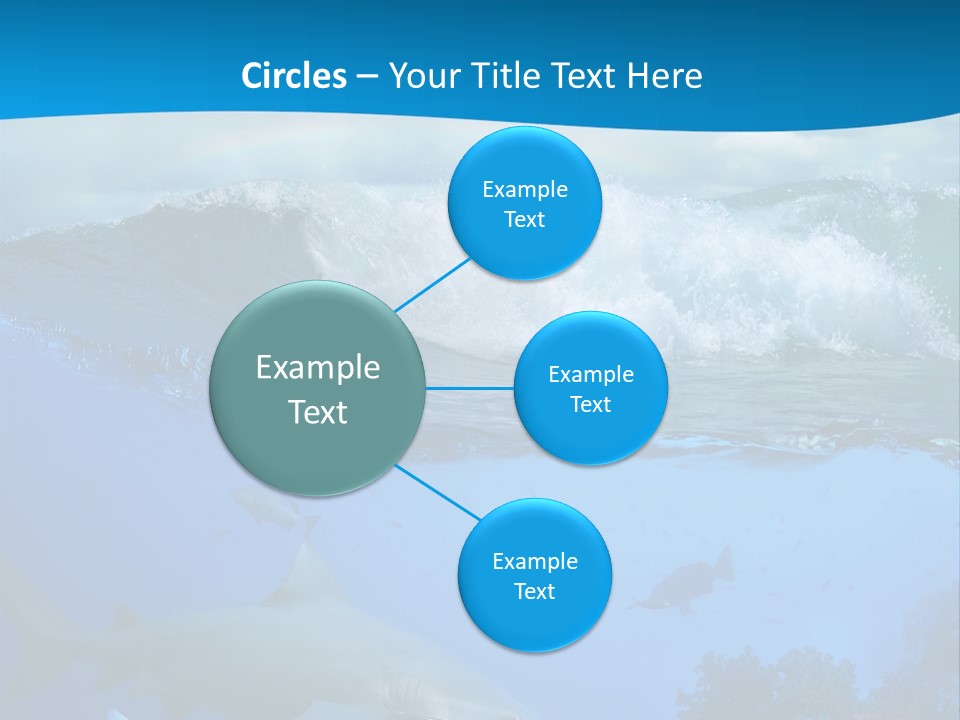 Sport Predator Surfing PowerPoint Template