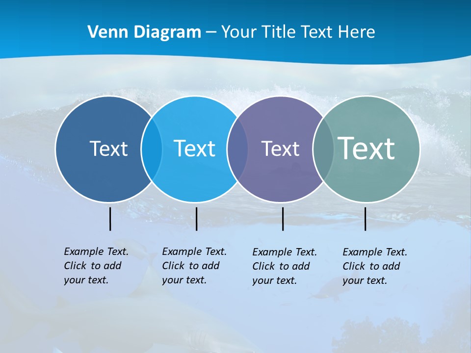 Sport Predator Surfing PowerPoint Template