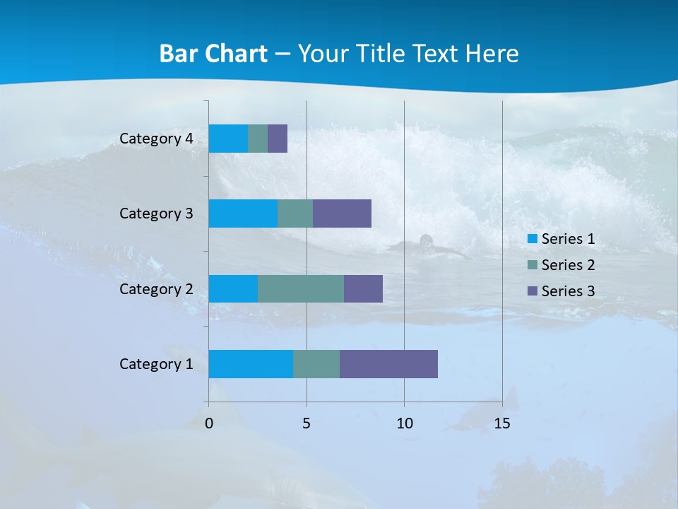 Sport Predator Surfing PowerPoint Template