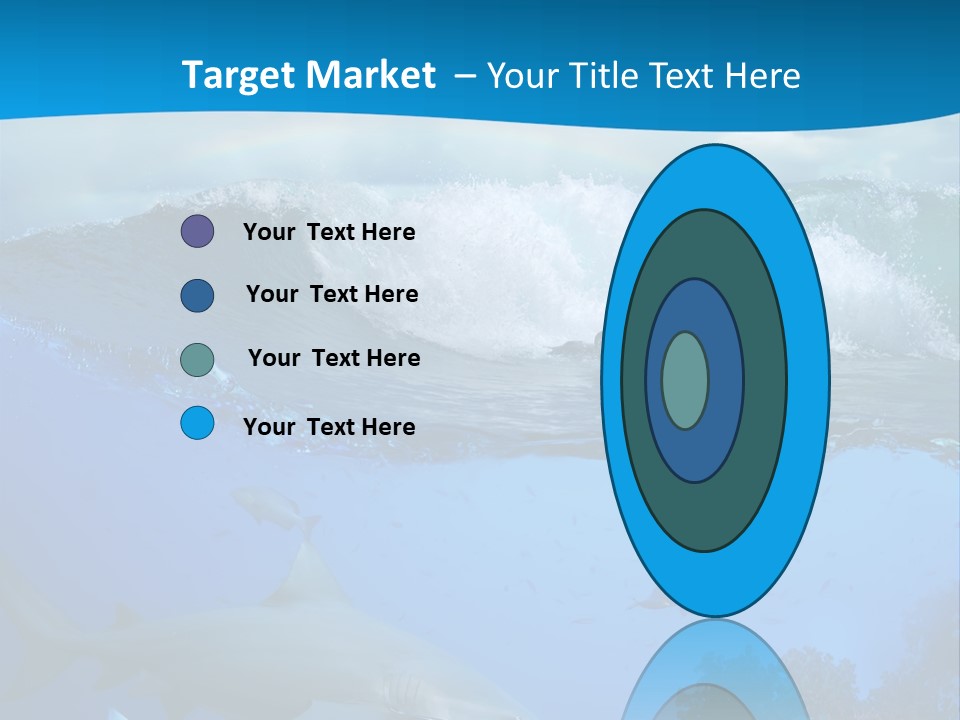 Sport Predator Surfing PowerPoint Template