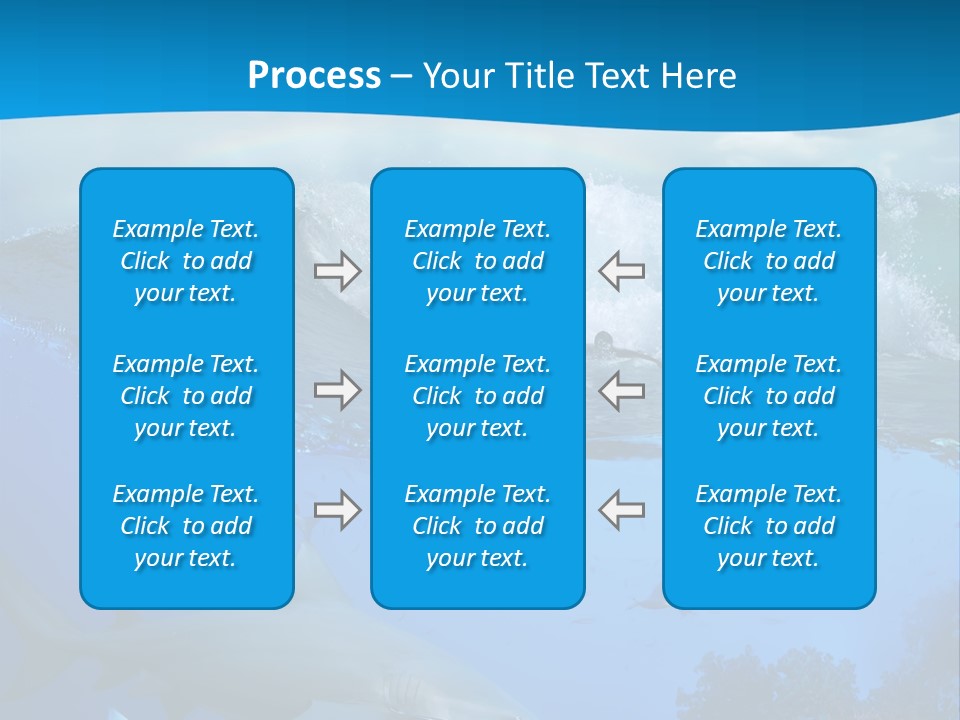 Sport Predator Surfing PowerPoint Template
