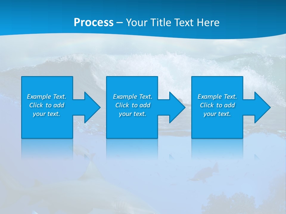 Sport Predator Surfing PowerPoint Template