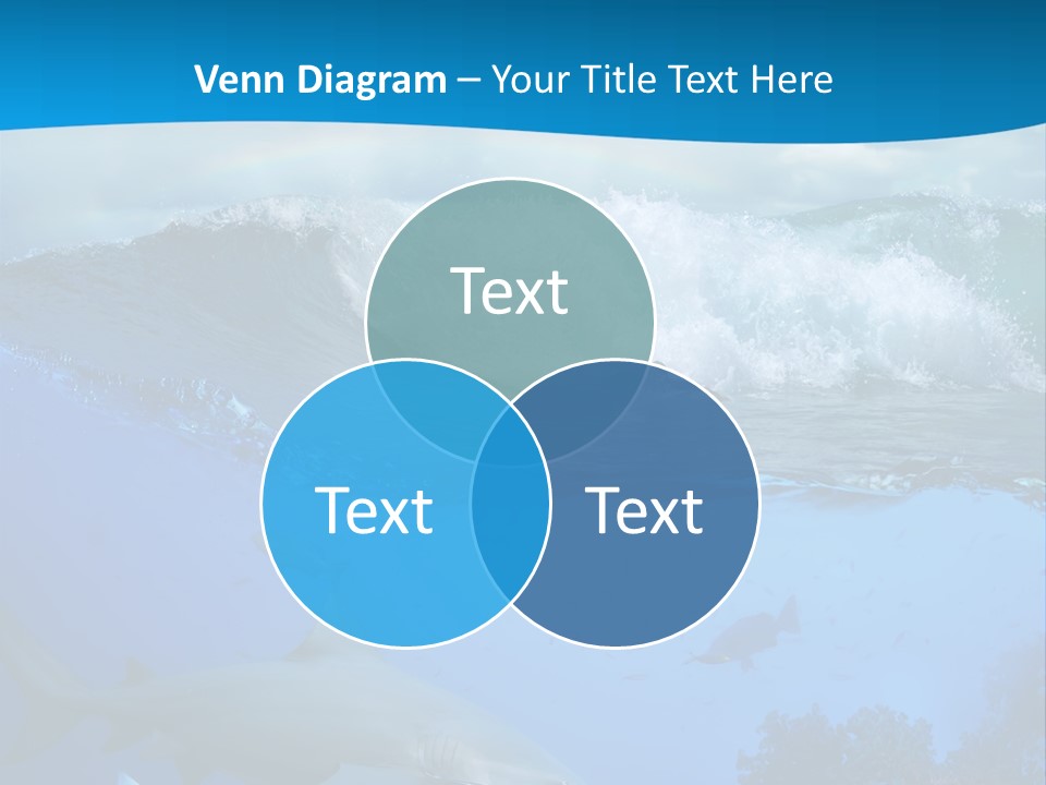 Sport Predator Surfing PowerPoint Template