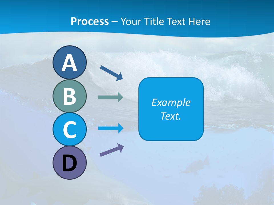 Sport Predator Surfing PowerPoint Template