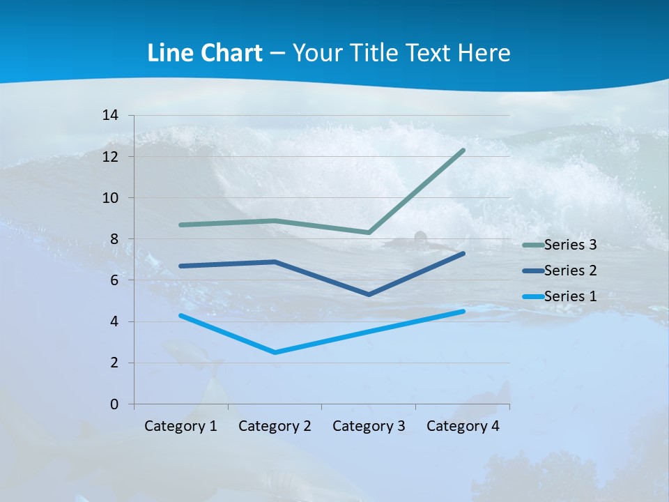 Sport Predator Surfing PowerPoint Template