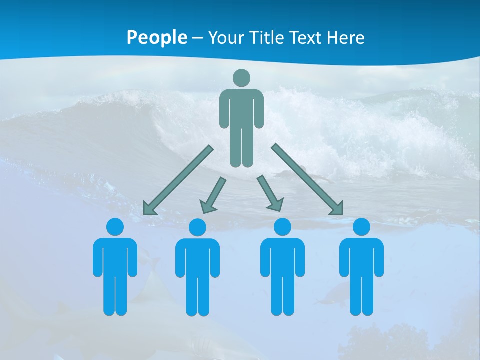 Sport Predator Surfing PowerPoint Template