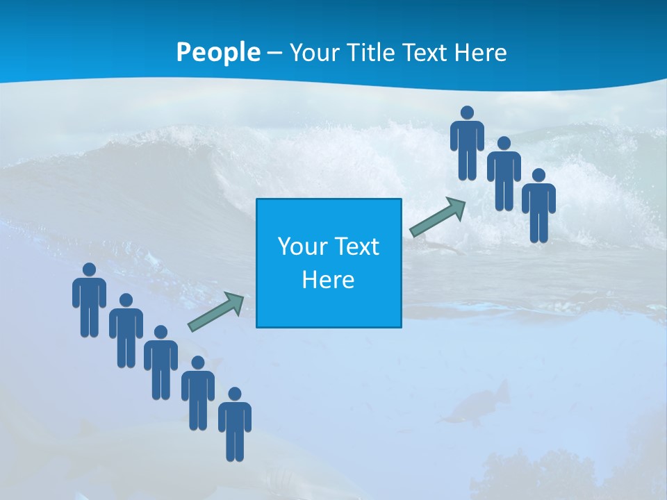 Sport Predator Surfing PowerPoint Template